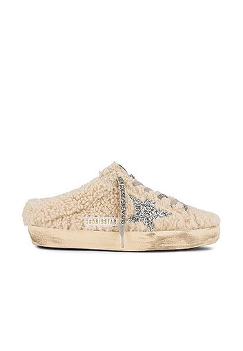 Golden Goose Super Star Sabot Sneaker in Cream