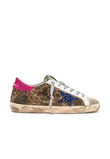 Golden Goose Super Star Sneaker in Brown