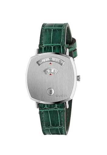 Gucci 157MD Watch in Green,Metallic