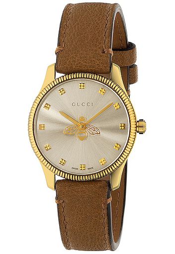 Gucci G-Timeless Slim 29mm Watch in Brown