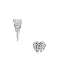 Gucci Icon Diamond Earrings in Metallic Silver