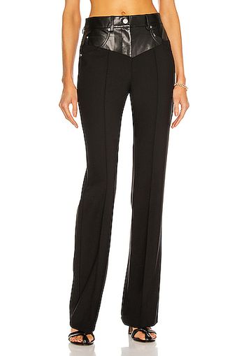 Helmut Lang Garter Pant in Black