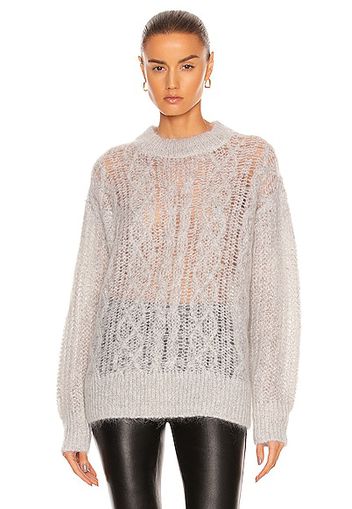 IRO Olaya Sweater in Light Grey