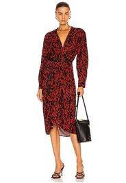 IRO Yakin Dress in Red