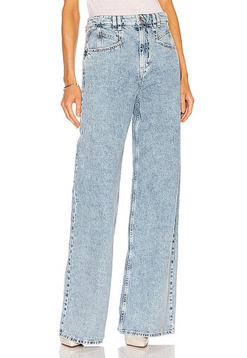 Isabel Marant Lemony Wide Leg in Blue