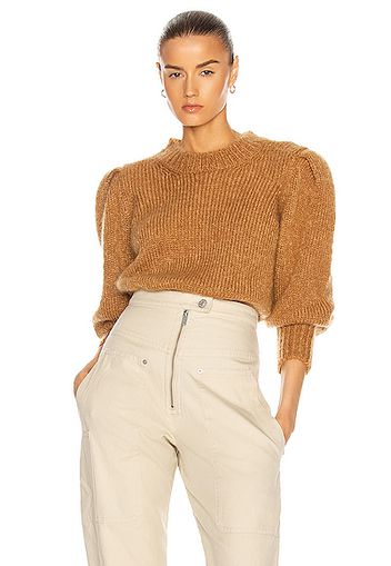 Isabel Marant Emma Sweater in Neutral,Brown