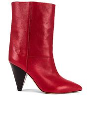 Isabel Marant Locky Boot in Red