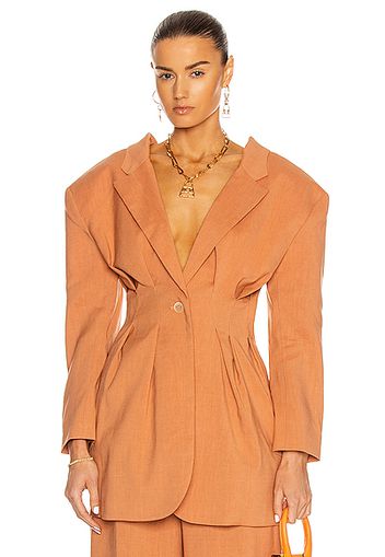 JACQUEMUS La Veste Camargue in Orange