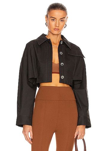 JACQUEMUS La Veste Esterel in Charcoal