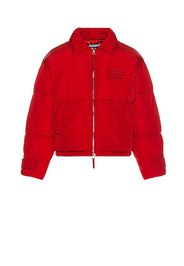 JACQUEMUS La Doudoune Flocon in Red