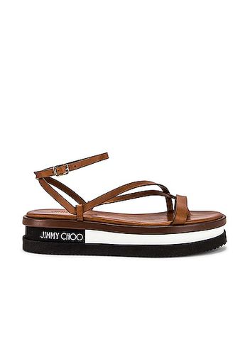 Jimmy Choo Pine Sandal in Brown