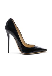 Jimmy Choo Anouk 120 Patent Leather Pump in Black