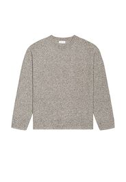 JOHN ELLIOTT Wool Powder Knit Crew in Grey