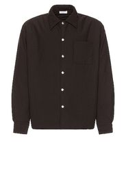 JOHN ELLIOTT Suffolk Overshirt in Black