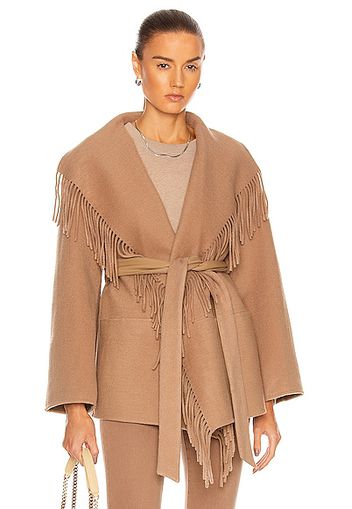 JONATHAN SIMKHAI Rowen Jacket in Tan