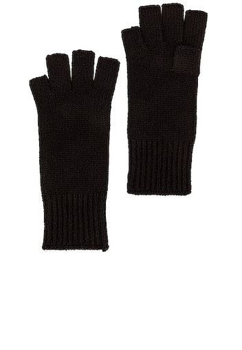 KHAITE Kai Gloves in Black