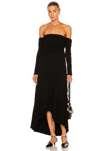 KHAITE Nerissa Dress in Black