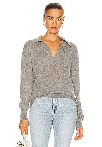 KHAITE Jo Pullover in Gray