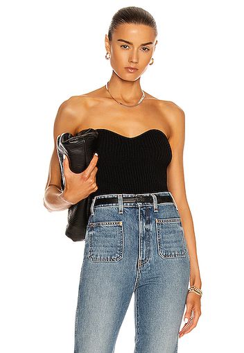 KHAITE Lucie Top in Black