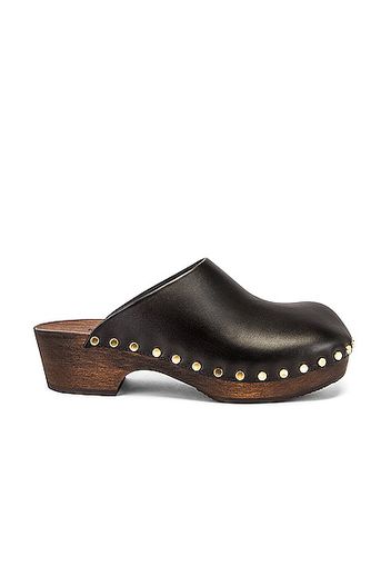 KHAITE Lucca Clogs in Black