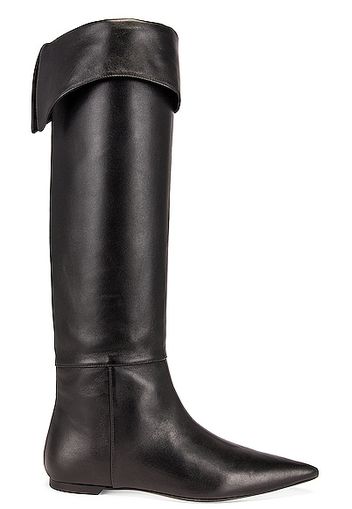 KHAITE Diego Boots in Black