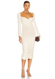 KHAITE Charmaine Dress in Ivory