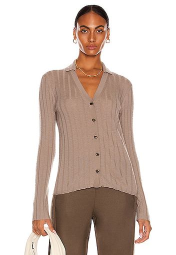 Lisa Yang Cashmere Indya Sweater in Taupe