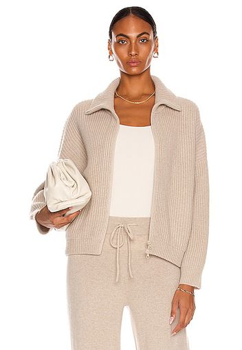 Lisa Yang Cashmere Mella Sweater in Beige