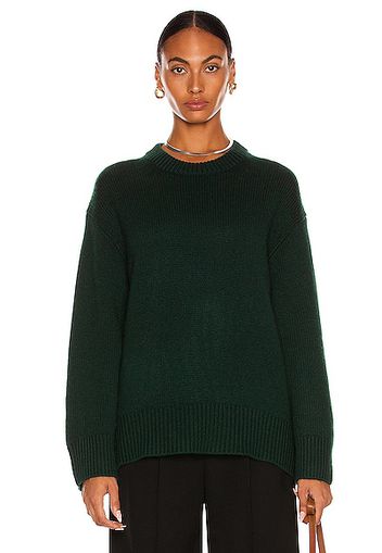 Lisa Yang Cashmere Noor Sweater in Dark Green