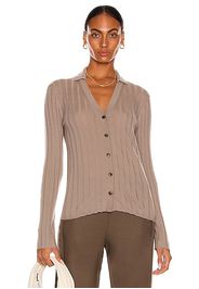 Lisa Yang Cashmere Indya Sweater in Taupe