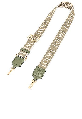 Loewe Anagram Jacquard Strap in Green