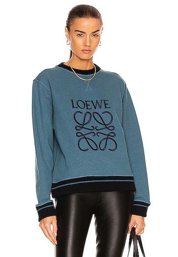 Loewe Anagram Sweatshirt in Blue