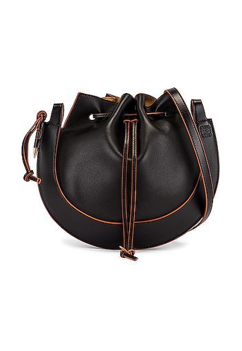 Loewe Small Horseshoe Leather Saddle Bag