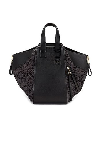 Loewe Hammock Anagram Small Bag in Black