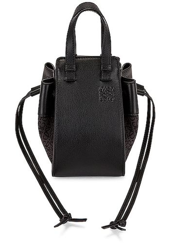 Loewe Hammock Anagram Mini Bag in Black