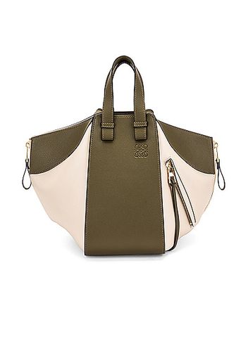 Loewe Hammock Small Bag in Olive