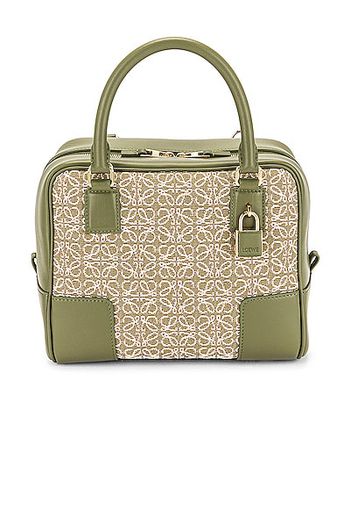 Loewe Amazona 19 Square Bag in Green