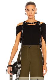 Loewe Off the Shoulder Top in Black