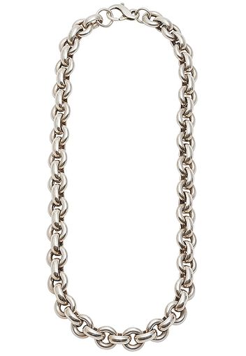Loren Stewart Euclid Necklace in Metallic Silver