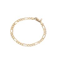 Loren Stewart XL Figaro Chain Bracelet in Metallic Gold