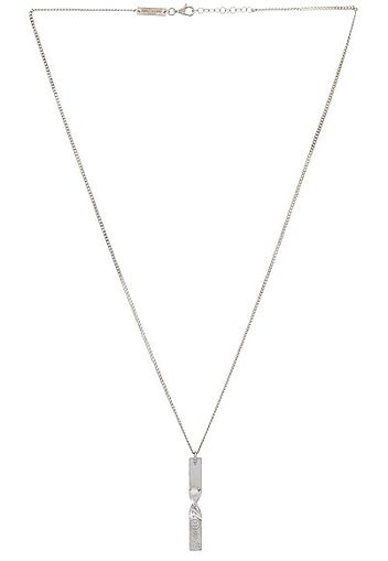 Maison Margiela Necklace in Metallic Silver