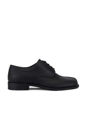 Maison Margiela Bio-Degradable Rubber Tabi Lace-Up in Black