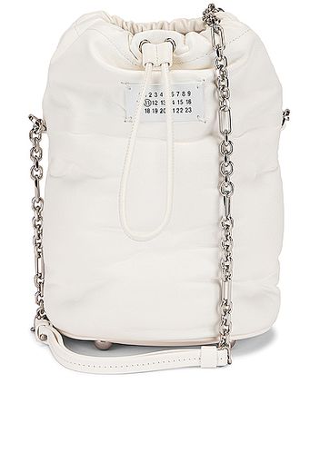 Maison Margiela Glam Slam Bucket Bag in White