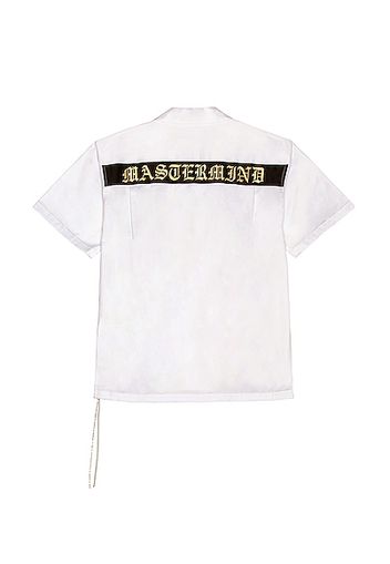 Mastermind World Masterseed Satin Shirt in White