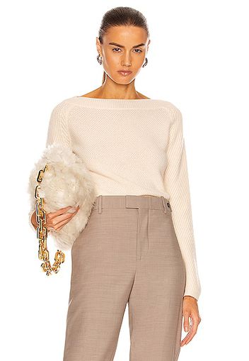 Max Mara Drava Cashmere Sweater in Cream