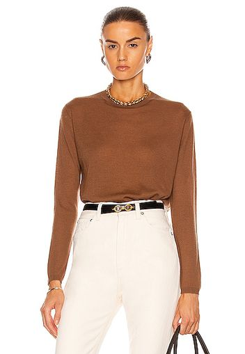 Max Mara Marmo Cashmere Sweater in Brown