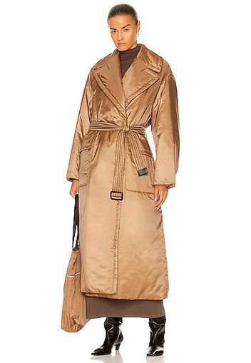 Max Mara The Cube Greendi Coat in Tan