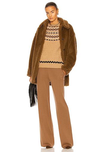 Max Mara Viale Coat in Tan