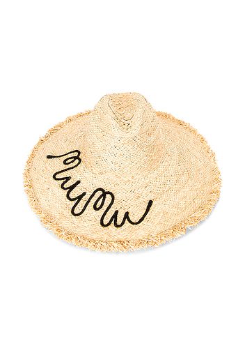 Miu Miu Raffia Hat in Neutral