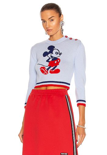 Miu Miu Wool Sweater in Blue